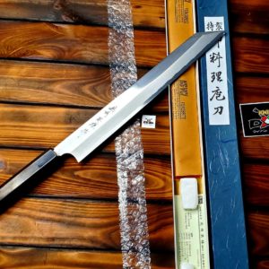 Hideo Kitaoka Yanagiba Kiritsuke 300mm Aogami 2 Migaki